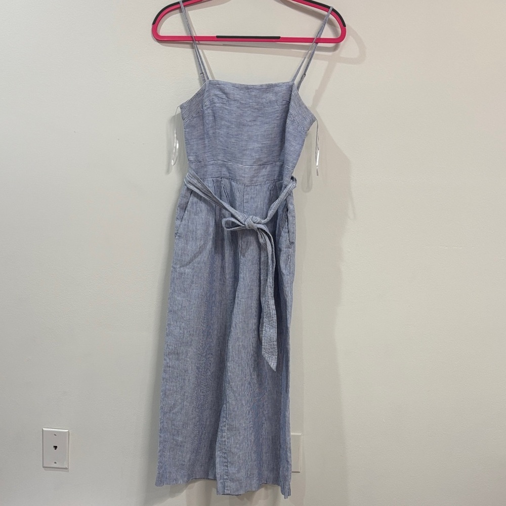NWOT J. Crew Light Blue Jumpsuit
